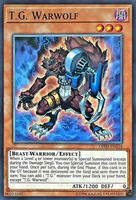 T.G. Warwolf Card Front