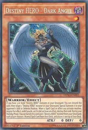 Destiny HERO - Dark Angel Card Front