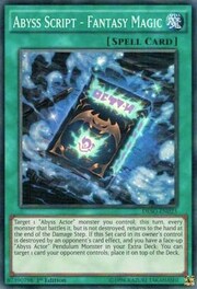 Abyss Script - Fantasy Magic · Super Rare 023