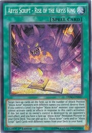 Abyss Script - Rise of the Abyss King · Secret Rare 027sec
