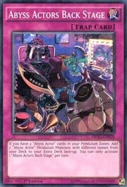 Abyss Actors Back Stage · Super Rare 028