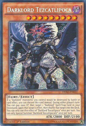 Darklord Tezcatlipoca Card Front