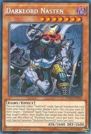 Darklord Nasten · Secret Rare 032sec