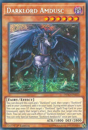 Darklord Amdusc Card Front