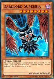 Darklord Superbia · Super Rare 039
