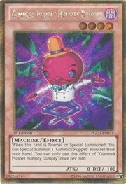 Gimmick Puppet Humpty Dumpty · Gold Secret Rare 011