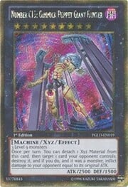 Number C15: Gimmick Puppet Giant Hunter · Gold Secret Rare 019