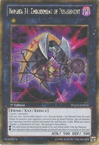 Number 31: Embodiment of Punishment Card Front