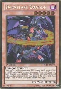 Darkflare Dragon Card Front