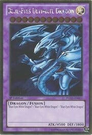 Blue-Eyes Ultimate Dragon · Gold Rare 055