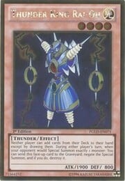 Thunder King Rai-Oh · Gold Rare 075
