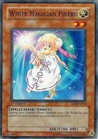 White Magician Pikeru Card Front