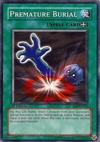 Premature Burial Card Front