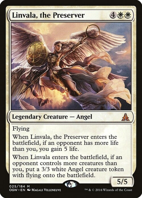 Linvala, the Preserver Card Front