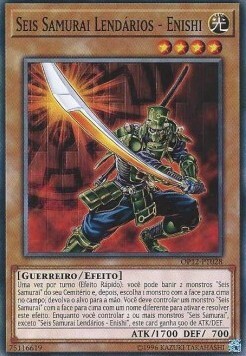 Legendary Six Samurai - Enishi Card Front