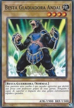 Gladiatore Bestia Andal Card Front