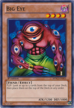 Big Eye Card Front