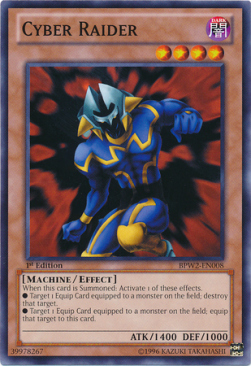 Cyber Raider Card Front