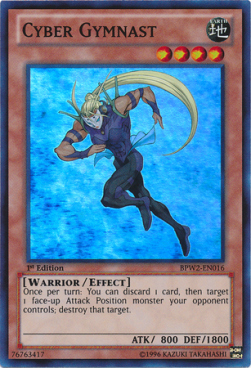 Cyber Gymnast Card Front