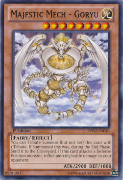 Majestic Mech - Goryu Card Front