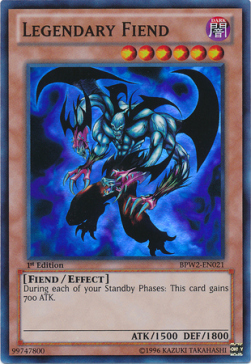 Legendary Fiend Card Front