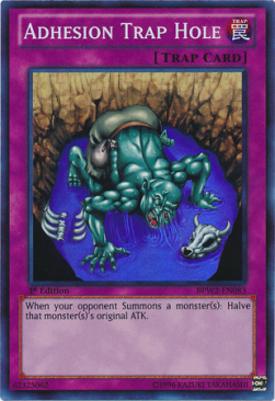 Adhesion Trap Hole Card Front