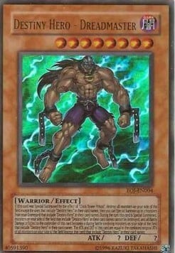 Destiny Hero - Dreadmaster Card Front