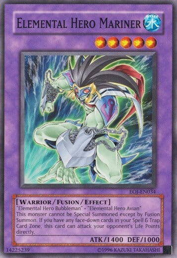 Elemental Hero Mariner Card Front