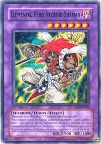 Necro-Sciamano EROE Elementale Card Front
