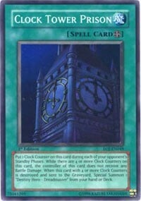 Clock Tower Prison Card Front