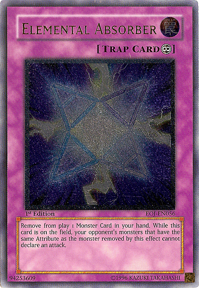 Elemental Absorber Card Front