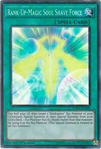 Rank-Up-Magic Soul Shave Force Card Front