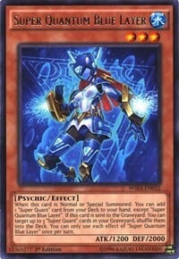 Super Quantum Blue Layer Card Front