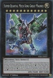 Super Quantal Mech King Great Magnus · Secret Rare 037sec