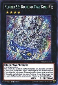 Number 52: Diamond Crab King Card Front