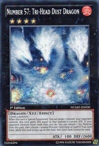 Number 57: Tri-Head Dust Dragon Card Front