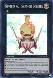 Number 63: Shamoji Soldier · Super Rare 031