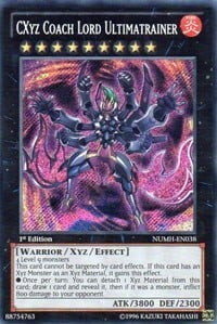 CXyz Coach Lord Ultimatrainer Card Front