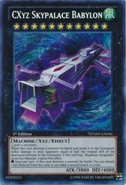 CXyz Skypalace Babylon · Secret Rare 046sec