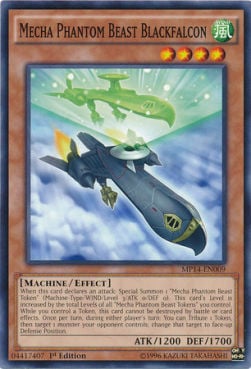 Mecha Phantom Beast Blackfalcon Card Front