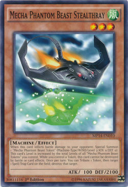 Mecha Phantom Beast Stealthray Card Front