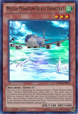 Mecha Phantom Beast Hamstrat Card Front