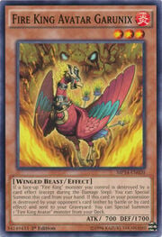 Fire King Avatar Garunix · Common 020