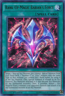 Rank-Up-Magic Barian's Force Card Front