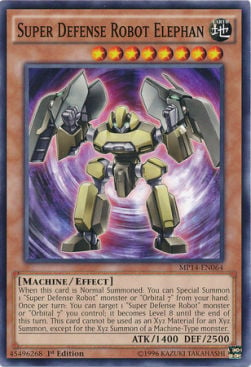 Super Defense Robot Elephan Card Front