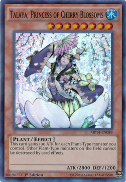 Talaya, Princess of Cherry Blossoms Card Front