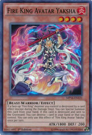 Fire King Avatar Yaksha · Super Rare 121