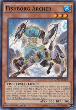 Fishborg Archer Card Front