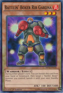 Pugile Indomito Costole Gardna Card Front