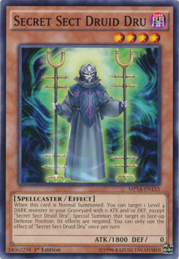 Secret Sect Druid Dru Card Front